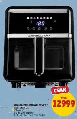 PENNY Gourmetmaxx airfryer ajánlat