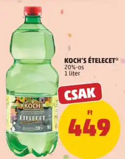 PENNY Koch's ételecet ajánlat