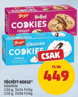 PENNY Bergen stuffed cookies creamy ajánlat