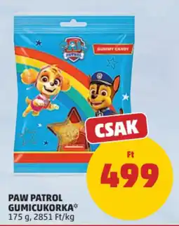 PENNY Paw patrol gumicukorka ajánlat