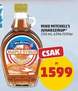 PENNY Mike Mitchell's juharszirup ajánlat