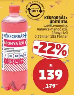 PENNY Kékforrás+ üdítőital ajánlat