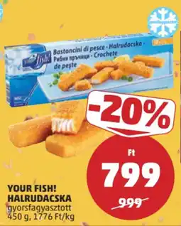PENNY Your fish! halrudacska ajánlat
