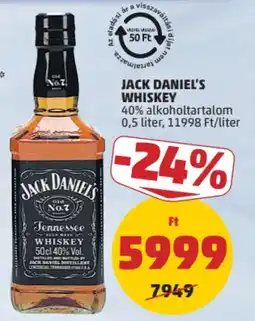 PENNY Jack Daniel's whiskey ajánlat