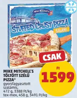 PENNY Mike Mitchell's töltött szélű pizza salami ajánlat