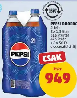 PENNY Pepsi duopack ajánlat