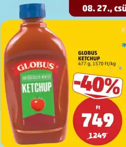 PENNY Globus ketchup ajánlat