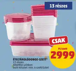 PENNY Ételtárolódoboz-szett ajánlat