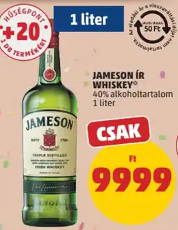 PENNY Jameson ír whisky ajánlat