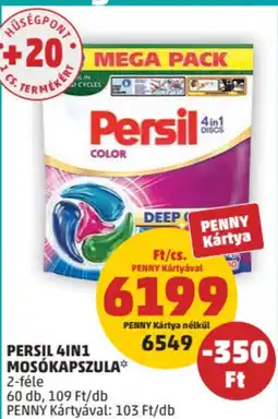 PENNY Persil 4in1 mosókapszula ajánlat