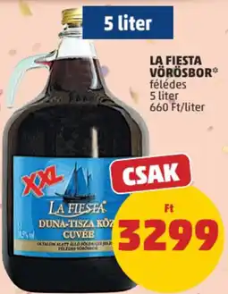 PENNY La Fiesta vörösbor ajánlat
