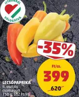 PENNY Lecsópaprika ajánlat