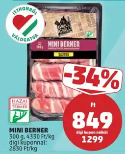 PENNY Mini Berner sajtos ajánlat