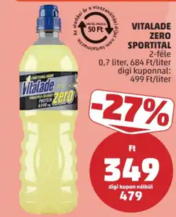 PENNY Vitalade zero sportital ajánlat