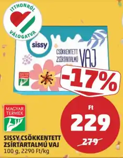 PENNY Sissy csökkentett zsírtartalmú vaj ajánlat