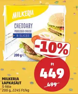 PENNY Milkeria cheddary ajánlat