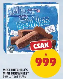 PENNY Mike Mitchell's mini brownies ajánlat