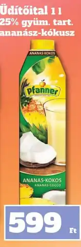 Vil-For Pfanner üdítőital ajánlat