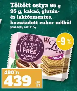 Vil-For Life töltött ostya ajánlat