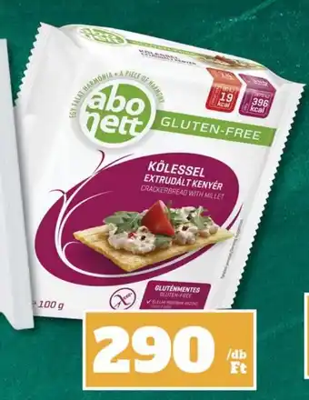 Abo nett kölessel extrudált kenyer