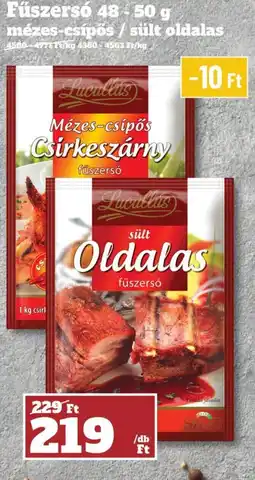 Vil-For Lucullus sült oldalas fűszer ajánlat