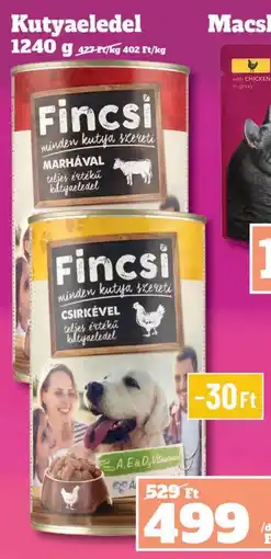 Vil-For Fincsi kutyaeledel ajánlat