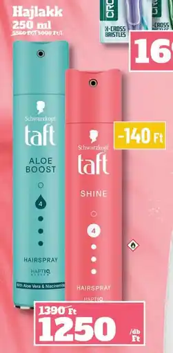 Vil-For Schwarzkopf taft hairspray ajánlat