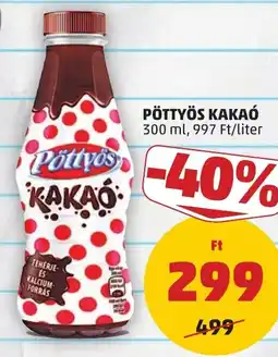 PENNY Pöttyös kakaó ajánlat