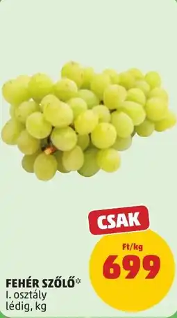 PENNY Fehér szőlő* ajánlat