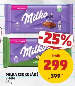 PENNY Milka csokoládé ajánlat