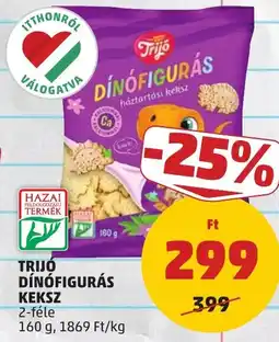 PENNY Trijo dinófigurás keksz ajánlat