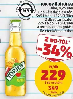 PENNY Topjoy üdítőital ajánlat