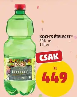 PENNY Koch's ételecet ajánlat