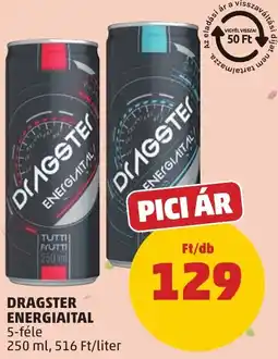 PENNY Dragster energiaital ajánlat