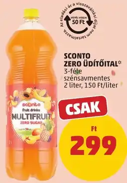 PENNY Sconto multifruit zero sugar ajánlat