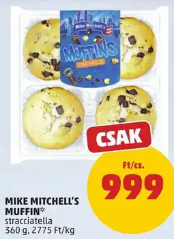 PENNY Mike Mitchell's muffin stracciatella ajánlat