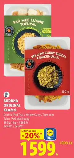 Lidl Buddha original készétel ajánlat