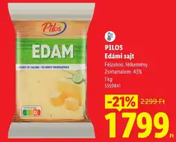 Lidl Pilos edámi sajt ajánlat