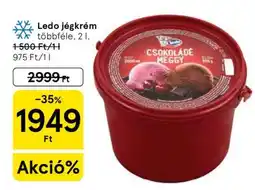 Tesco Ledo jégkrém ajánlat