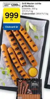 Tesco Grill Master csirke-grillkolbász ajánlat
