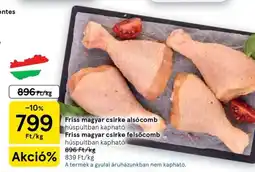 Tesco Friss magyar csirke-alsócomb ajánlat