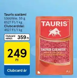 Tesco Tauris szalámi ajánlat
