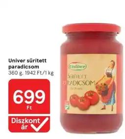 Tesco Univer Sűrített paradicsom ajánlat