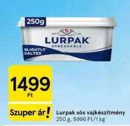 Tesco Lurpak sós vajkészítmény ajánlat