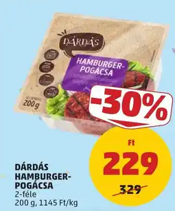 PENNY Dárdás hamburger-pogácsa ajánlat
