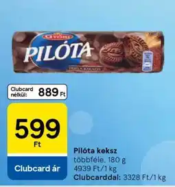 Tesco PILÓTA KEKSZ ajánlat