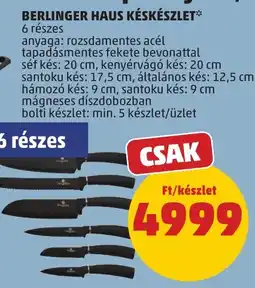 PENNY Berlinger Haus késkészlet ajánlat