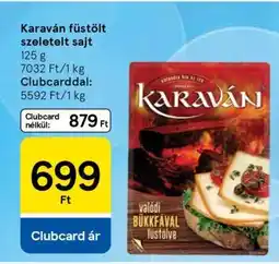 Tesco Karaván Füstölt, Szeletelt Sajt ajánlat