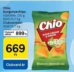 Tesco Chio burgonyachips ajánlat