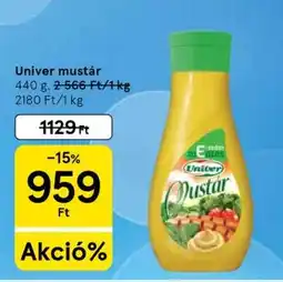 Tesco UNIVER Mustár ajánlat